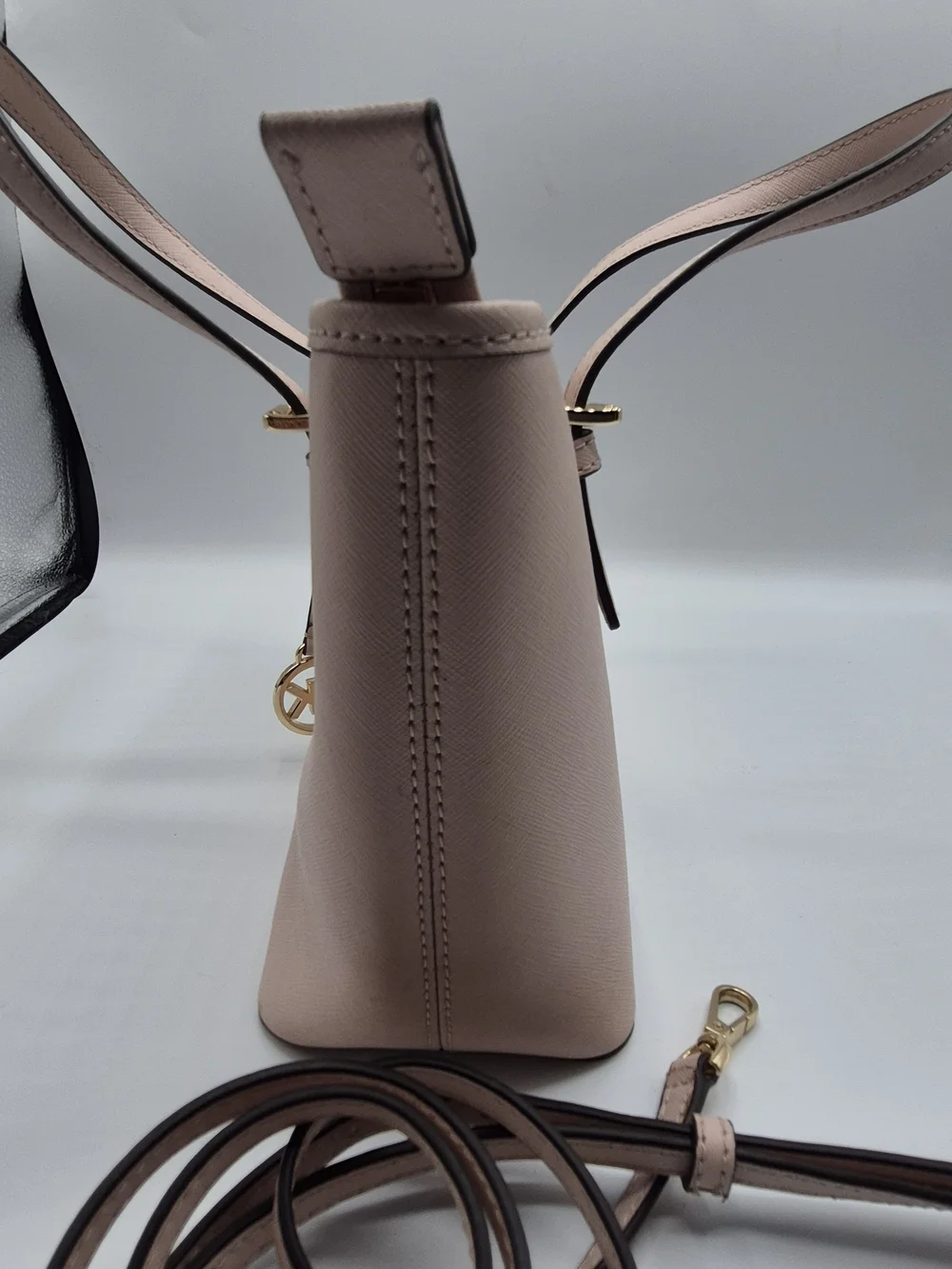 Michael Kors Women's Light Pink Tote with Detachable Strap